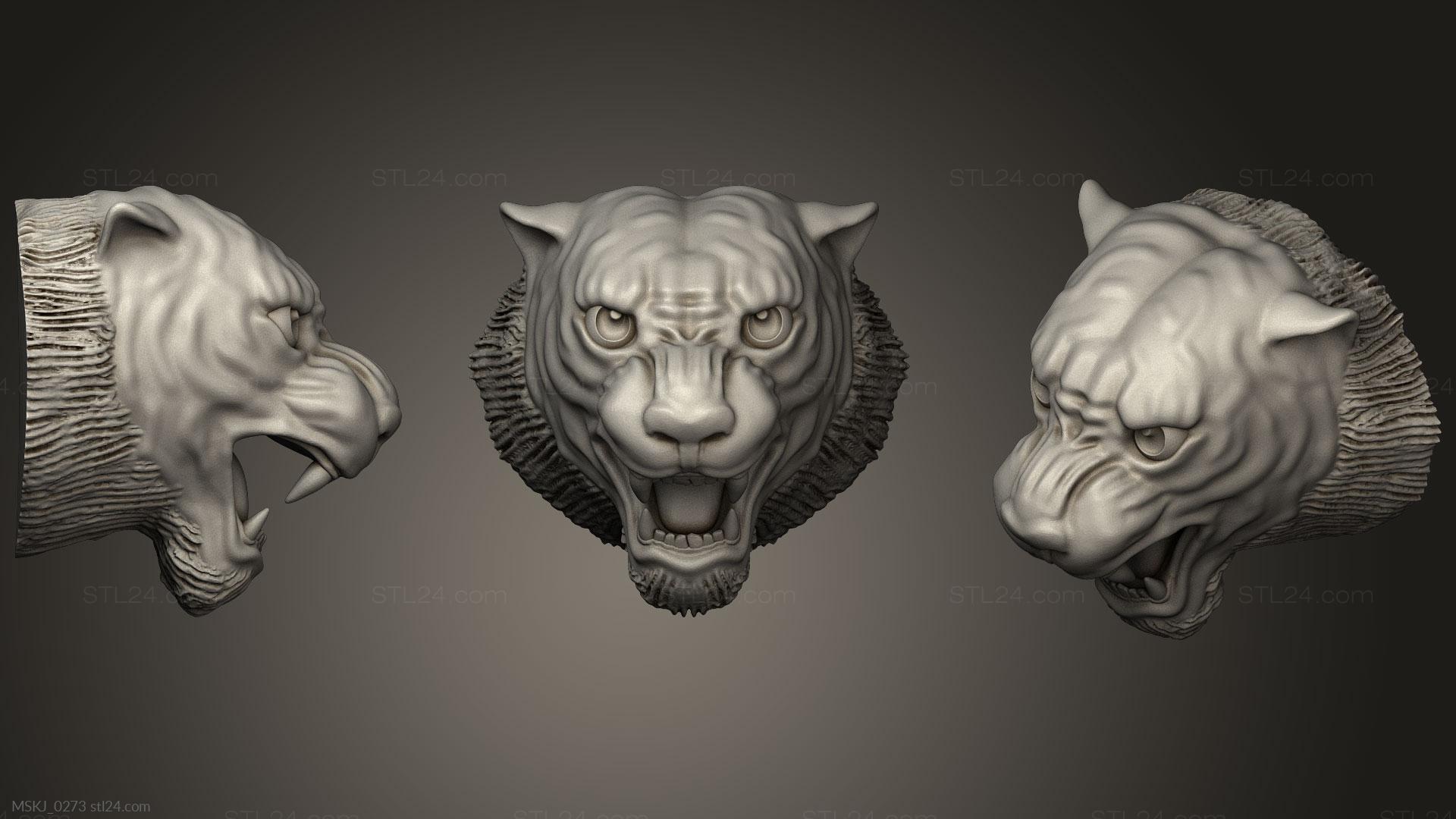 Tiger 3D Models for Download